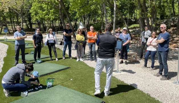 Brseč golf session at PMI retreat
